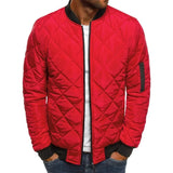 Marcus - Diamond Pattern Cotton Jacket