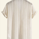 Harvey - Lightweight Ribbed-Collar Shirt
