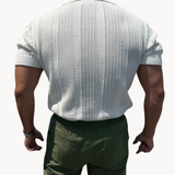 Benjamin - Open-Collar Knit Shirt