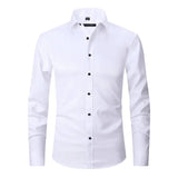 Nate - Wrinkle-Resistant Polyester-Blend Shirt