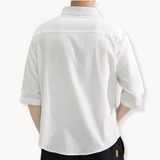 Owen - Elegant Mandarin-Collar Shirt