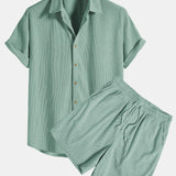 Patrick - Corduroy Shirt Set