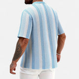 Cameron - Lightweight Striped Blend Shirt