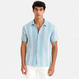 Cameron - Lightweight Striped Blend Shirt