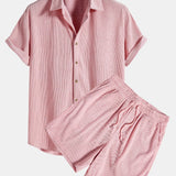 Joshua - Breathable Short-Sleeve Set