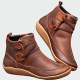 Abigail - Premium Orthopaedic Faux Leather Ankle Boots