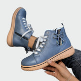 Adelaide - Low-Cut Orthopaedic Faux Leather Boots