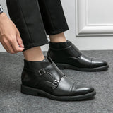Mason - Double-Buckle Boots