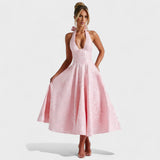 Audrey - Elegant Midi Dress