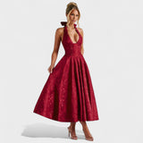 Audrey - Elegant Midi Dress