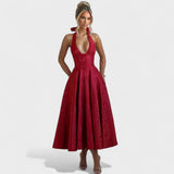 Audrey - Elegant Midi Dress