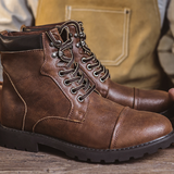 Ethan - Premium Faux Leather Boots