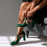 Piper - Cross-Strap Heels